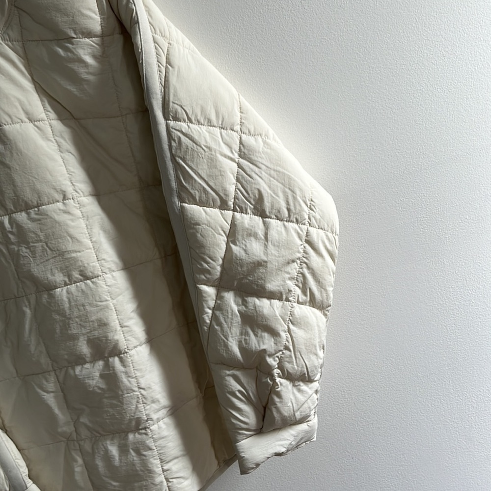 Free People Pippa Packable Puffer Jacket Size XL NWT $198 Cream - Picture 9 of 17